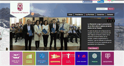 Desktop Screenshot of dipsegovia.es